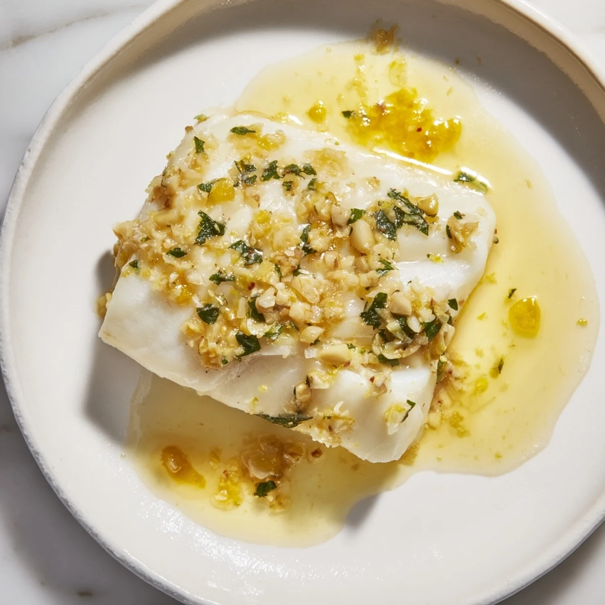 Flaky, tender Baked Cod with its vibrant lemon butter sauce is an elegant dinner option.