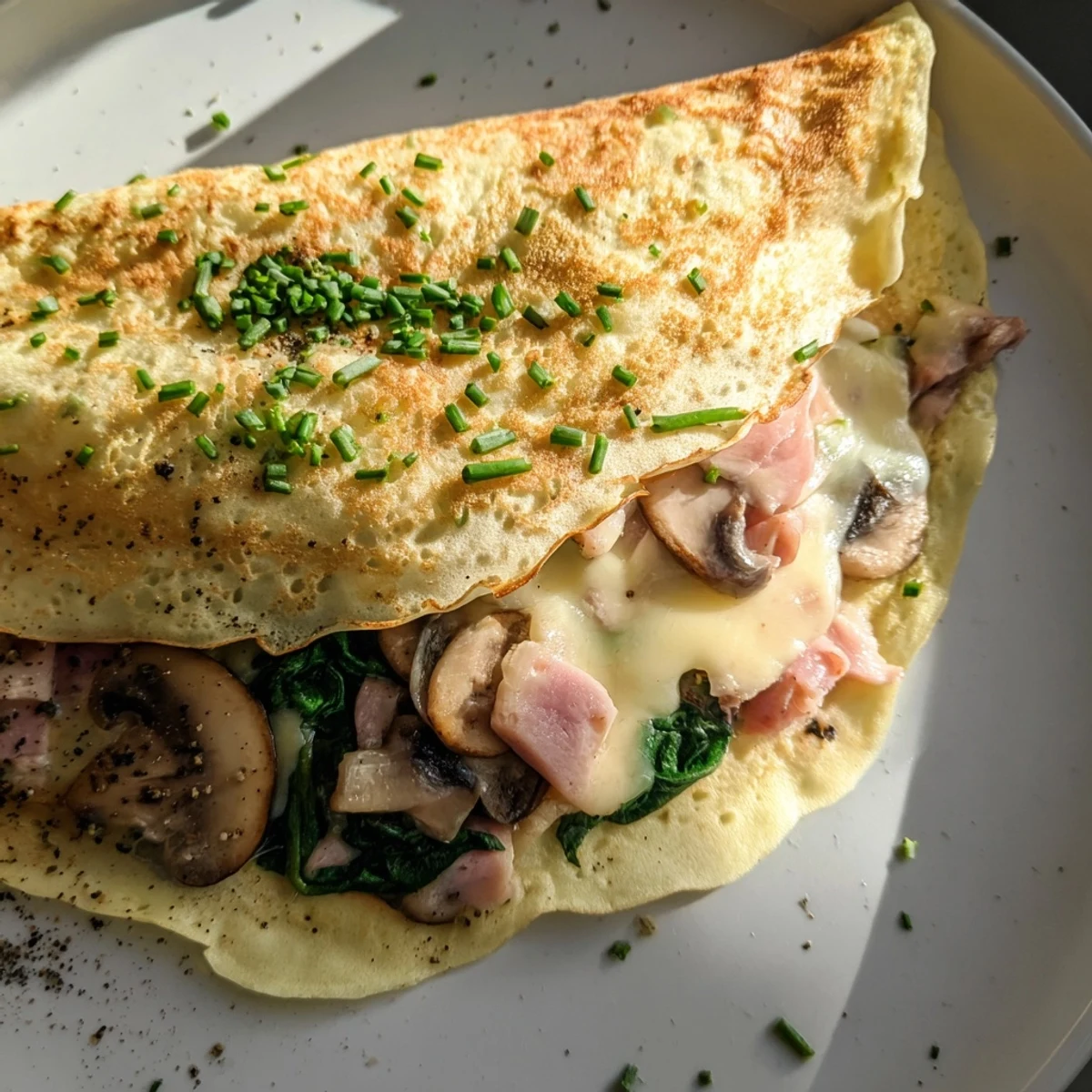 Savory French Crepes