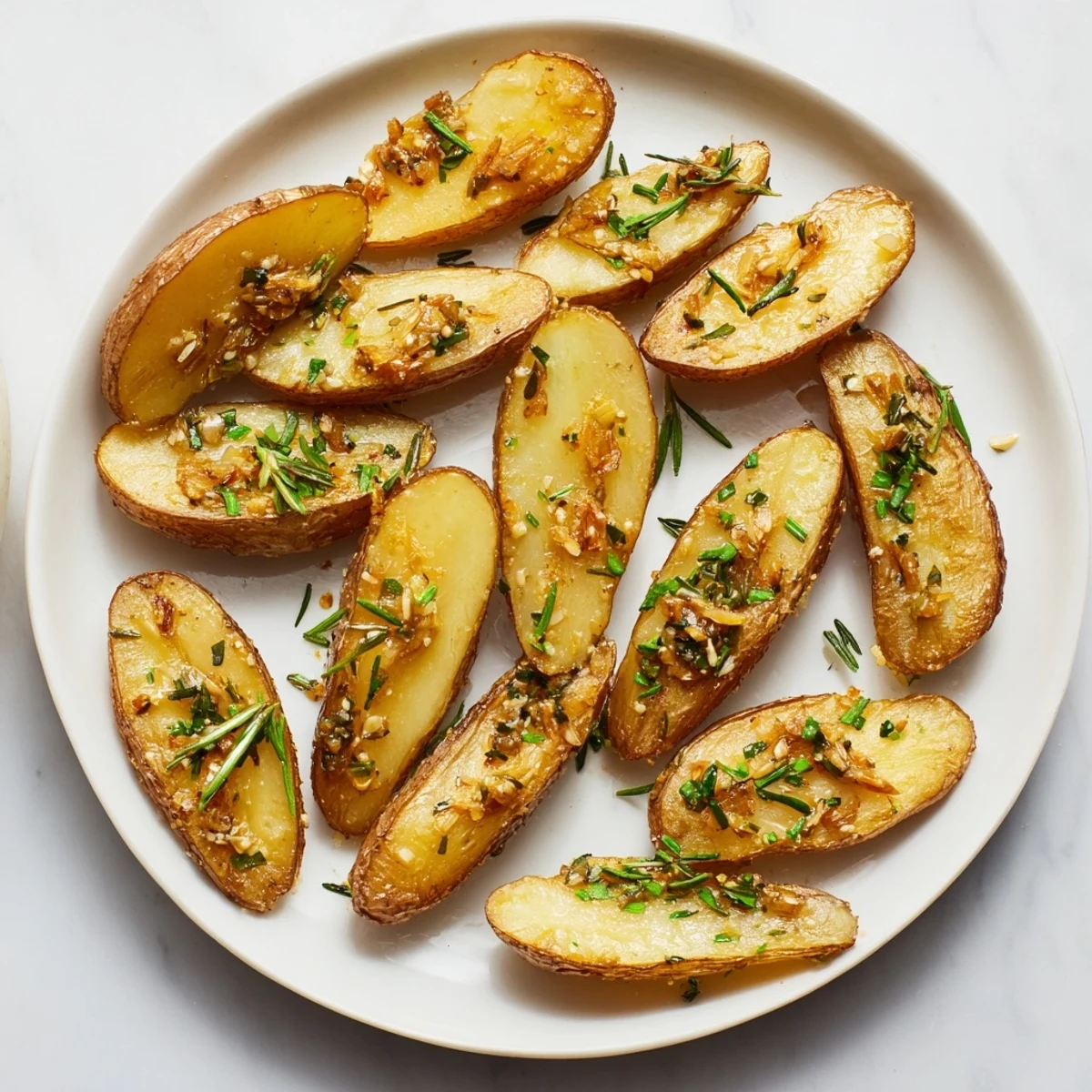 Garlic Herb Roasted Potatoes