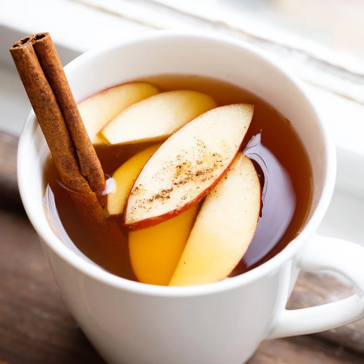 Warm Apple Cider Cinnamon