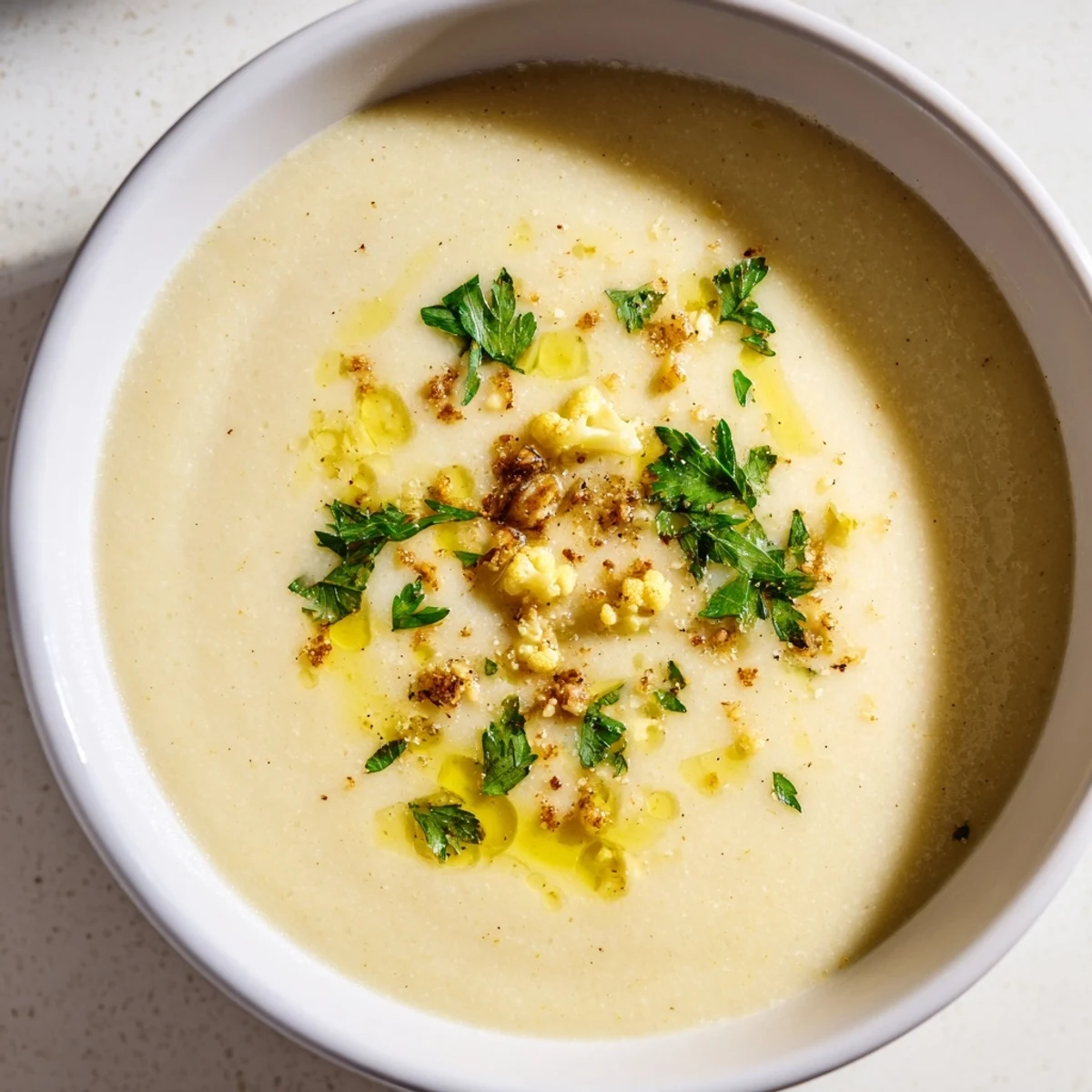 Creamy Roasted Cauliflower