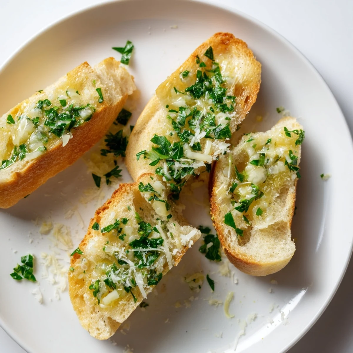 Garlic Butter Crusty Bread