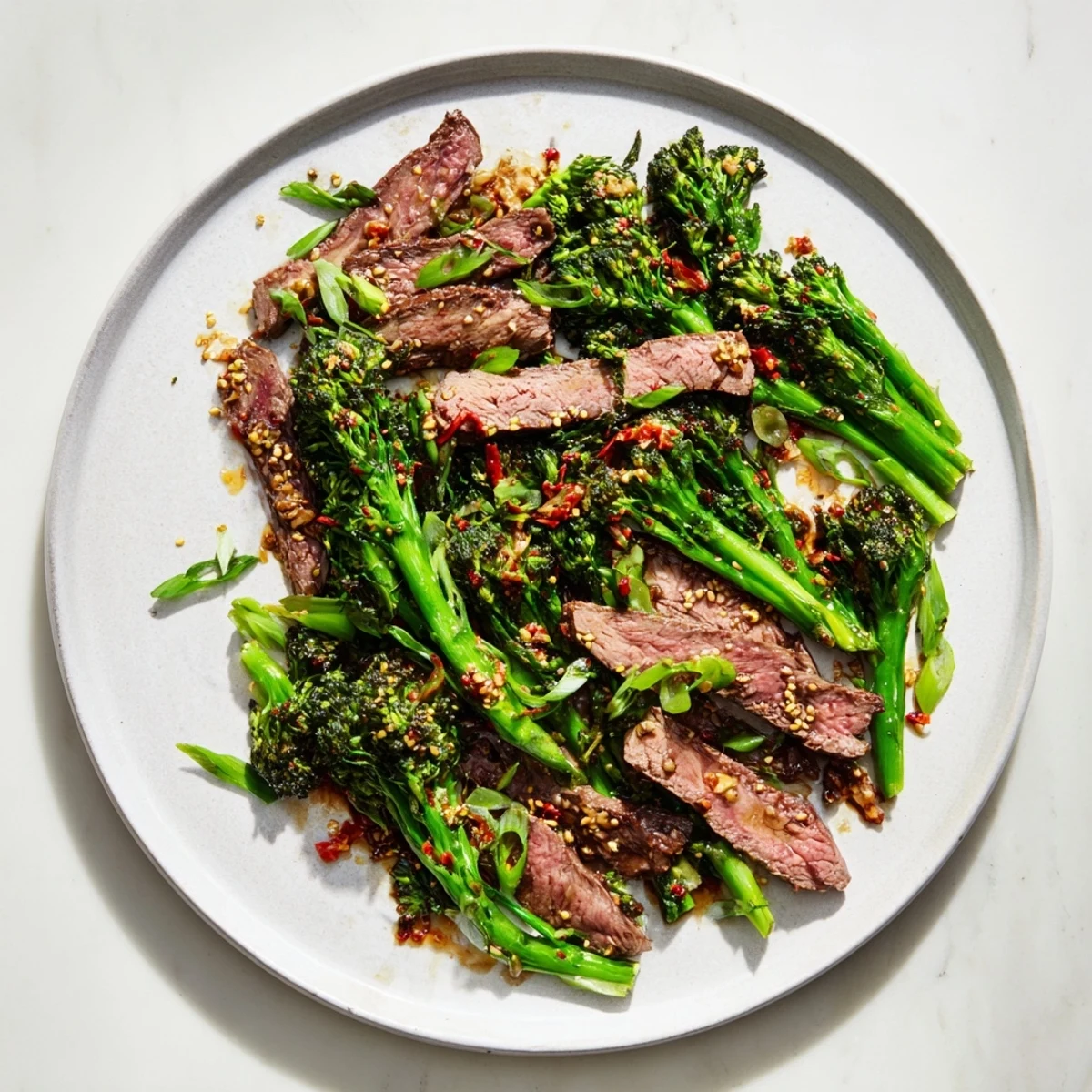 Keto friendly beef broccoli