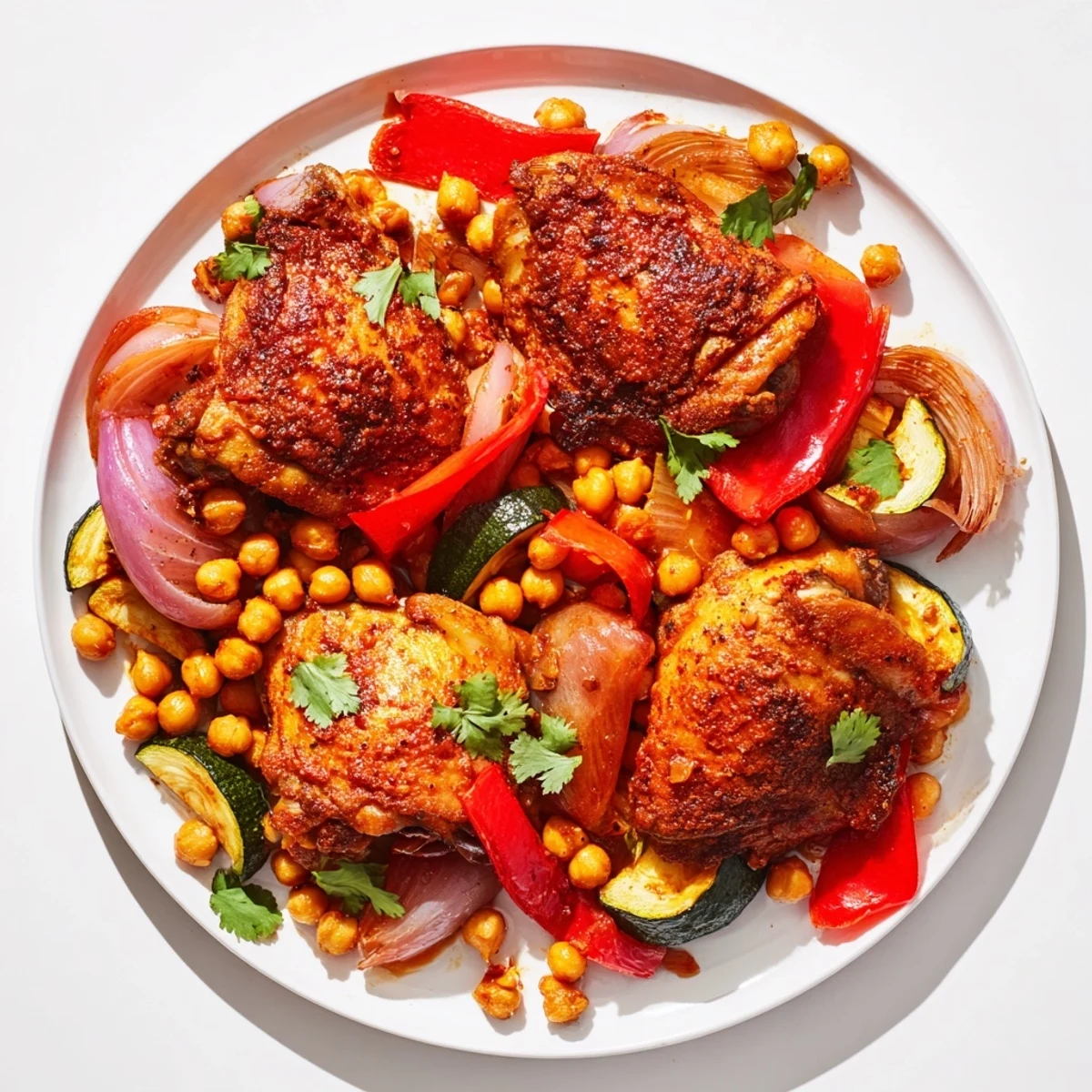 Sheet Pan Harissa Chicken