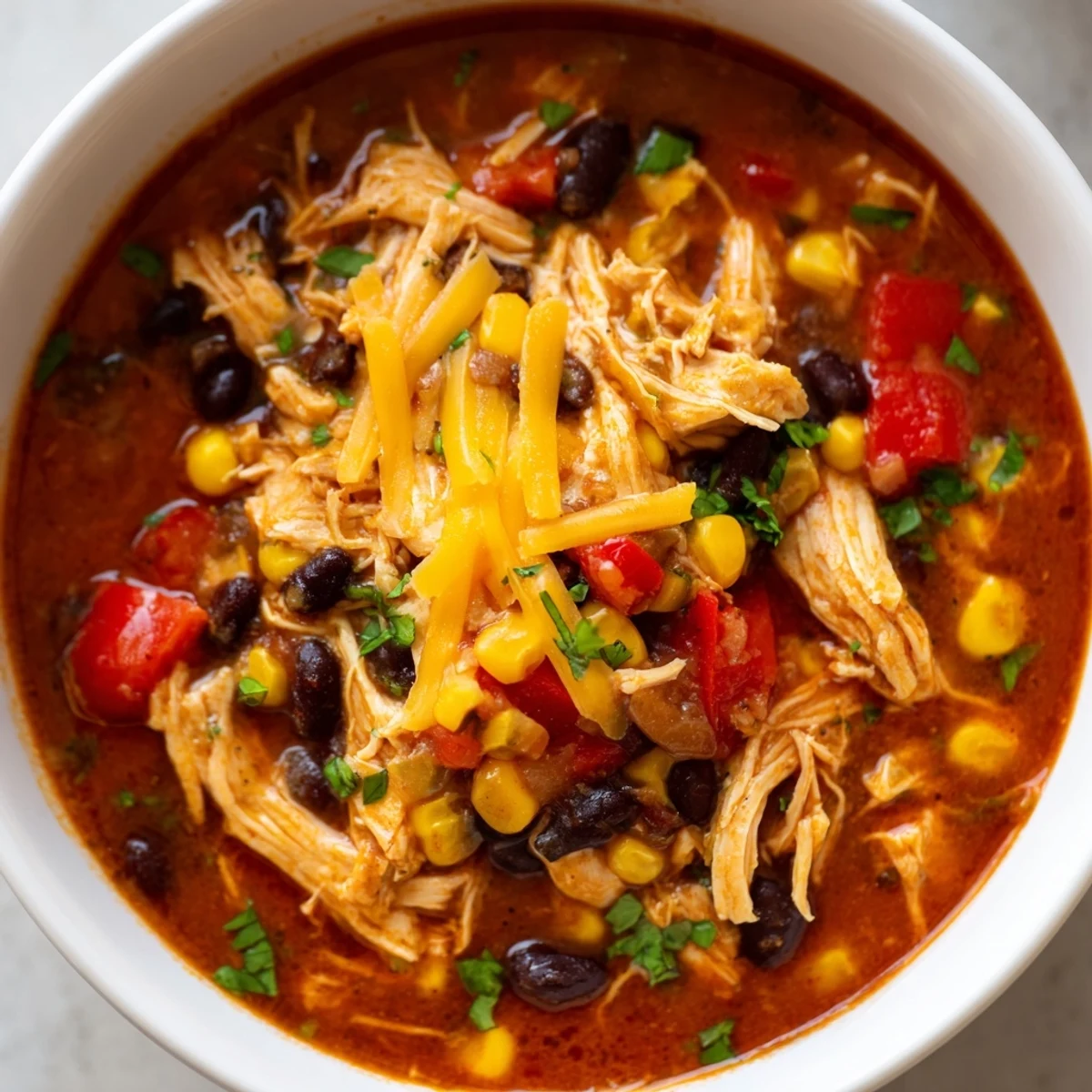 Slow Cooker Chicken Enchilada