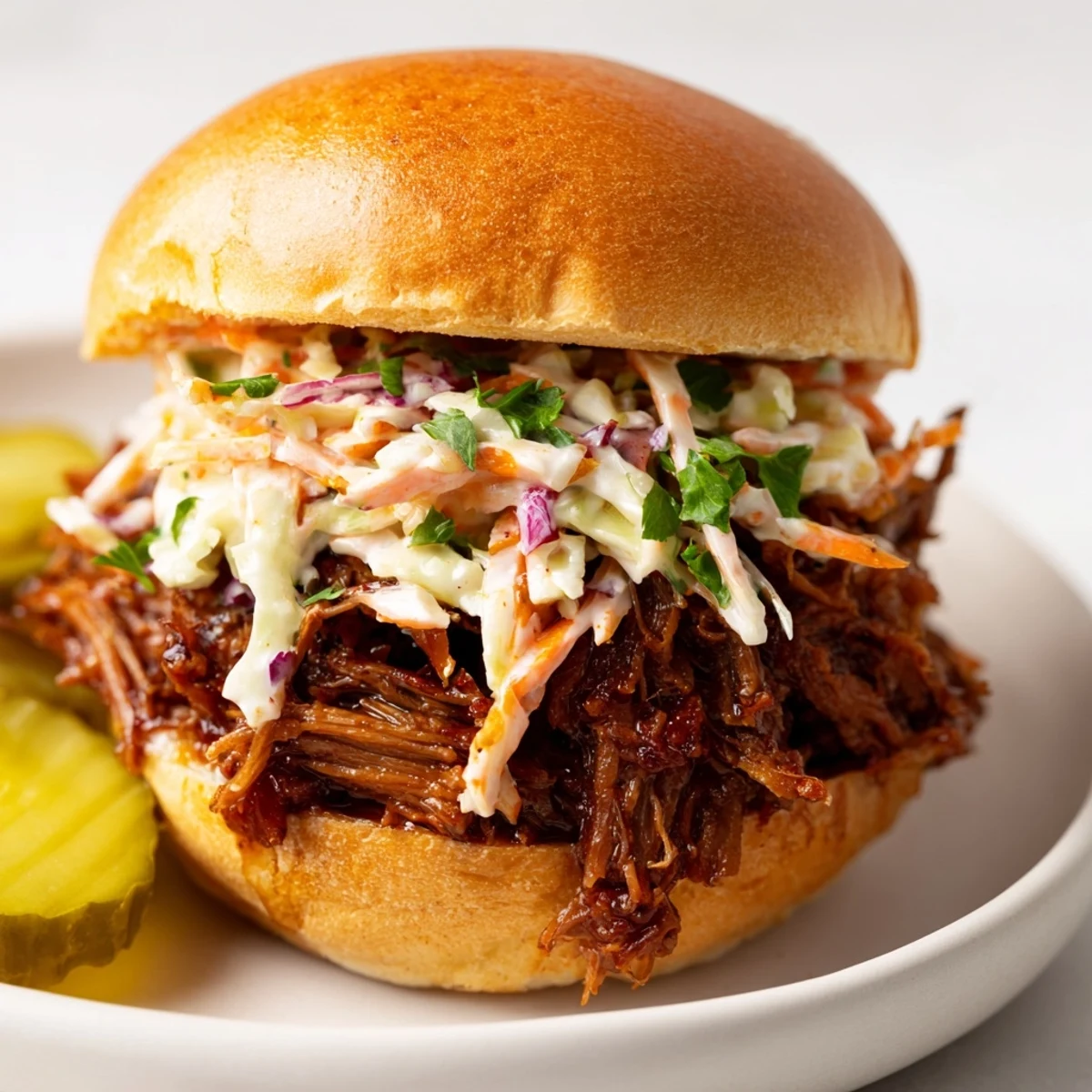 Slow Cooked Beef Brisket Sliders