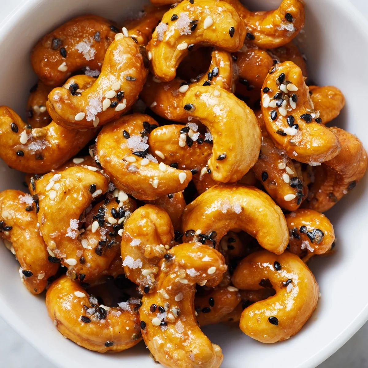 Honey Sesame Cashews