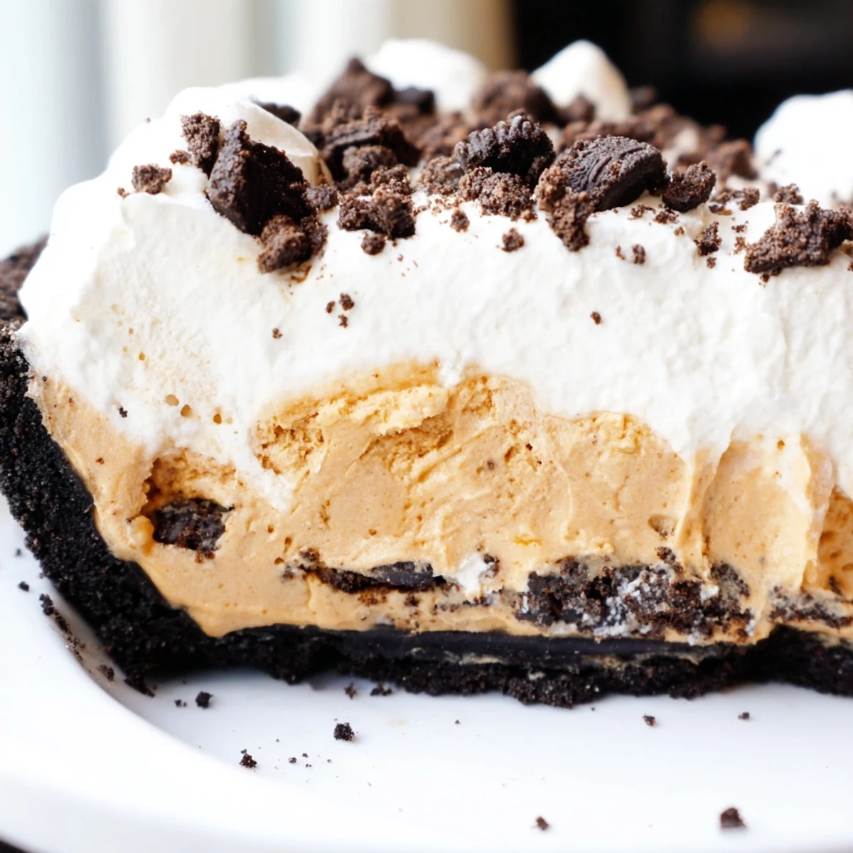 Peanut Butter Oreo Pie