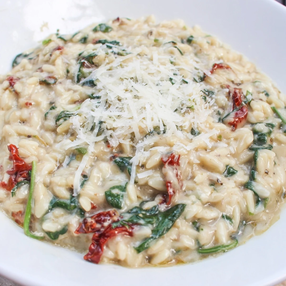 Creamy Tuscan Orzo