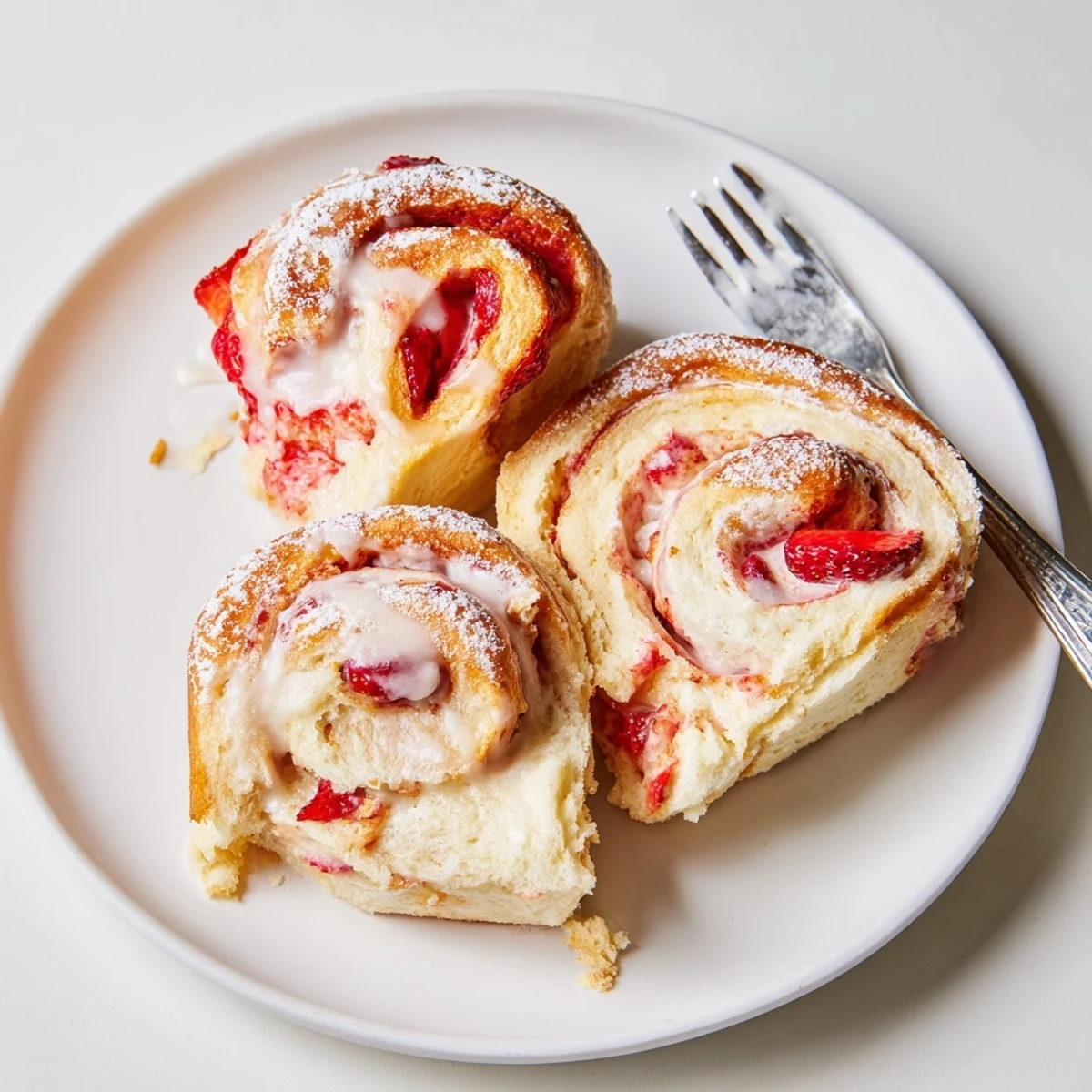 Strawberry Cheesecake Rolls